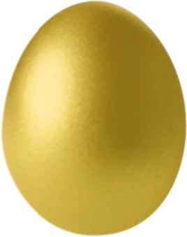 Business gold egg