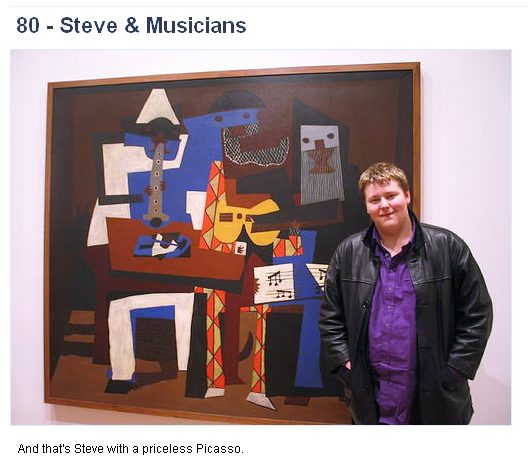Picasso the musicians gets the seal of approval from steve kent