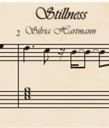 Songwriting score preview image from Stillness folk song