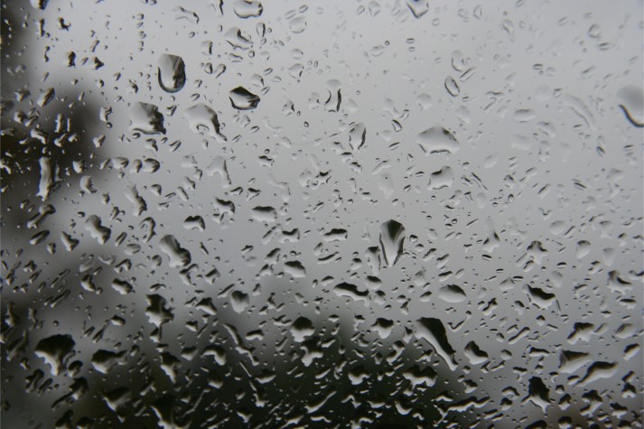 Raindrops on my window pane medium