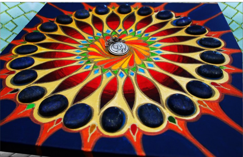 Symbol Mandala down with Pharaoh's eyes genius symbol deck