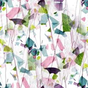 Stained Glass Neo Confetti Background Tile